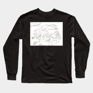 Shattered Long Sleeve T-Shirt